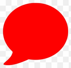 Red Speech Bubble Icon - Free Red Speech Bubble Icons Emoji,Thinking Bubble Emoticon