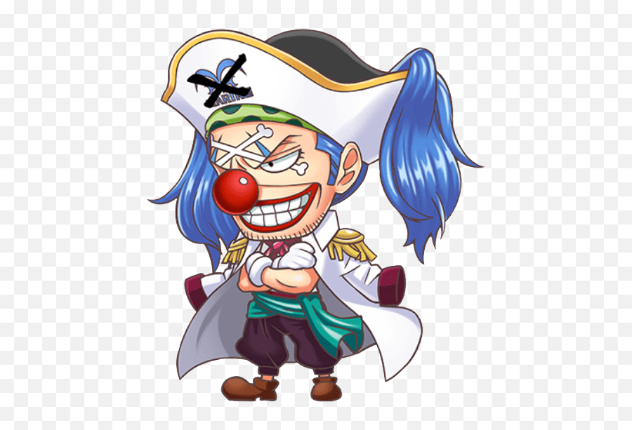 Buggy One Piece Wiki Fandom Emoji,Risa Con Lagrimas Emoticon