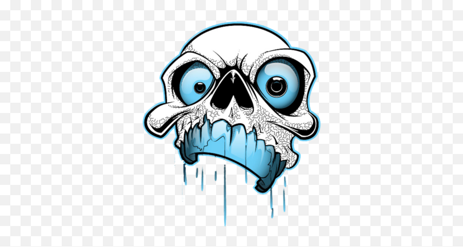 Dripping Skull Psd Psd Free Download Templates U0026 Mockups Emoji,Skull Blue Tear Skull Emoji