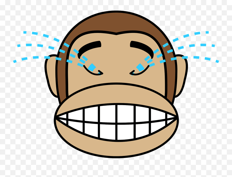 Collection Of Outline A Buy Any Image - Laugh Out Loud Emoji Laughing Monkey Emoji,Laugh Emoji