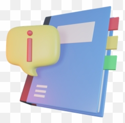 Premium Guide Book 3d Illustration Download In Png Obj Or Emoji,Gondola Emoji Discord