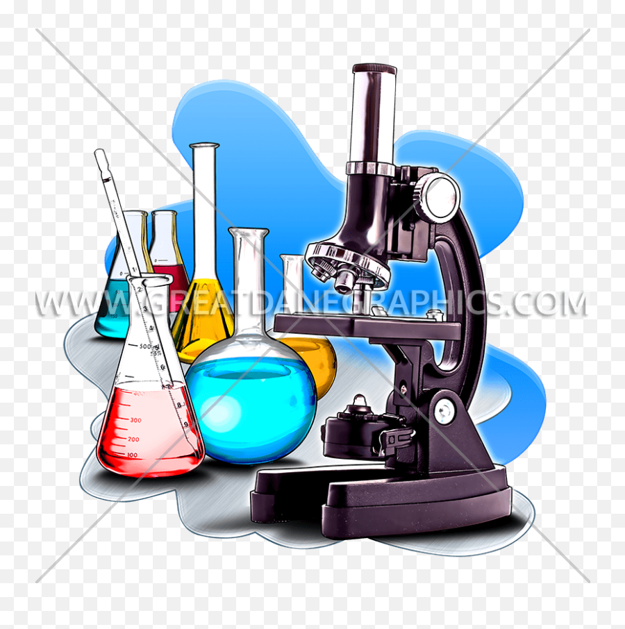 Microscope Production Ready Artwork For T - Shirt Printing Emoji,Biology Emoji