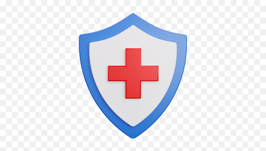 Premium Medical Shield 3d Illustration Download In Png Obj Emoji,Medical Emoji Symbol