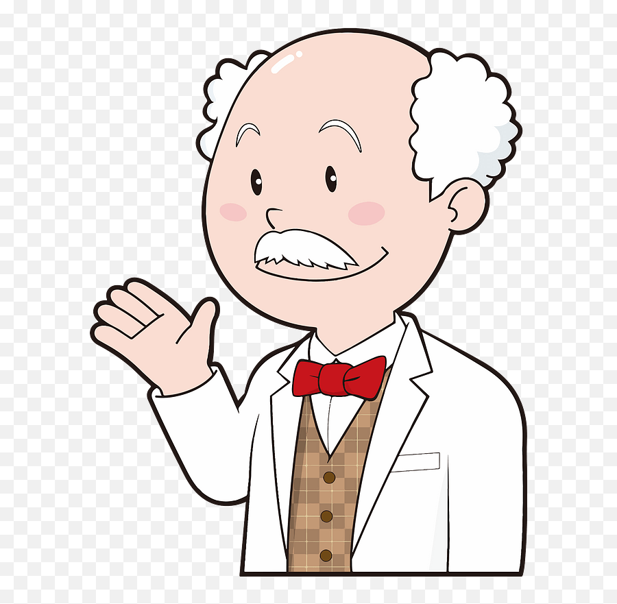 Doctorate Scientist Clipart - Gentleman Emoji,Mad Scientist Emoji