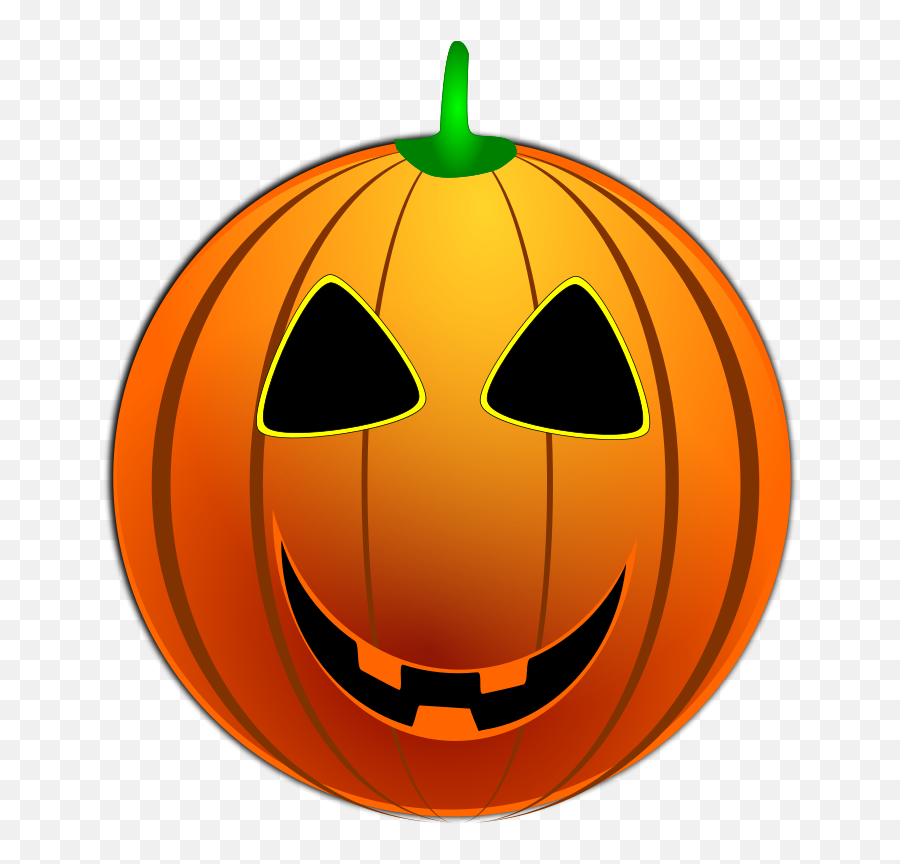 Pumpkin Happy Emoticon - Jack O Lantern Clip Art Emoji,Pumpkin Emotions
