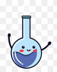 Cute Chemistry Flask Cartoon - Transparent Png U0026 Svg Vector File Cute Chemistry Png Emoji,Octopus Emoticon Meaning