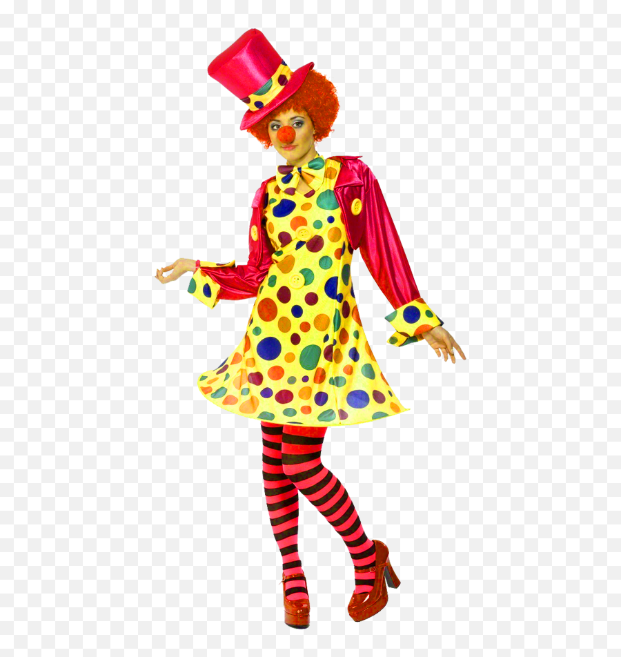 Clown Png Images Clown Emoji Transparent Free Clipart - Polka Dot Dress Funny,Discord Clown Emoji