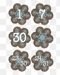 Home Sweet Classroom Snowflakes Calendar Days Teacher - Decorative Emoji,Snowflake Face Emoji