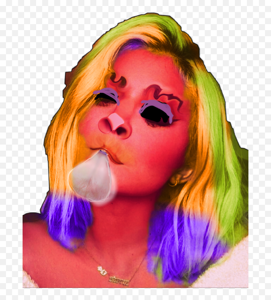 Kyliejenner Baddie Kylie Sticker - Hair Design Emoji,Kylie Emoji App