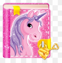 Unicorn Diary With A Lock - Apps On Google Play Unicorn Diary With Lock Emoji,Unicornio Emoticon