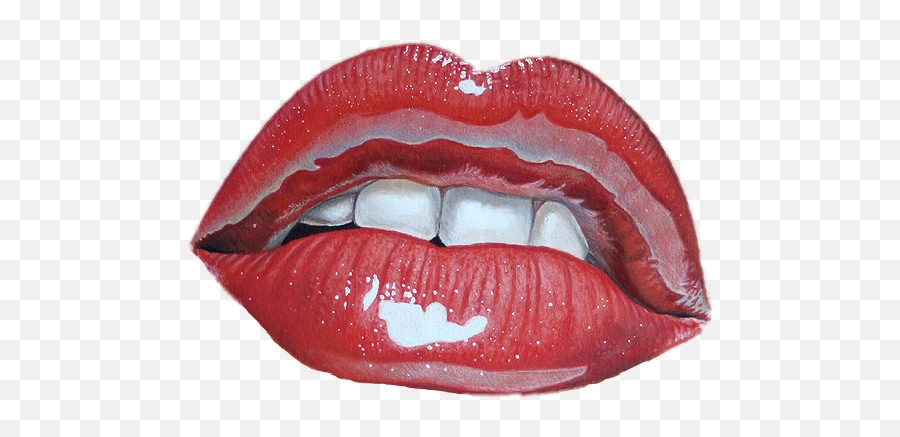 Pop Art Sticker Challenge On Picsart - Lip Care Emoji,Lollipop Lips Emoji Pop