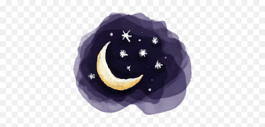 Download Sky Kids Drawing Night - Celestial Event Emoji,Night With Stars Emoji