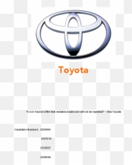 Pdf Brand Audit - Toyota Motor Corporation Japan Syed Toyota Emoji,Toyota Emotion Car
