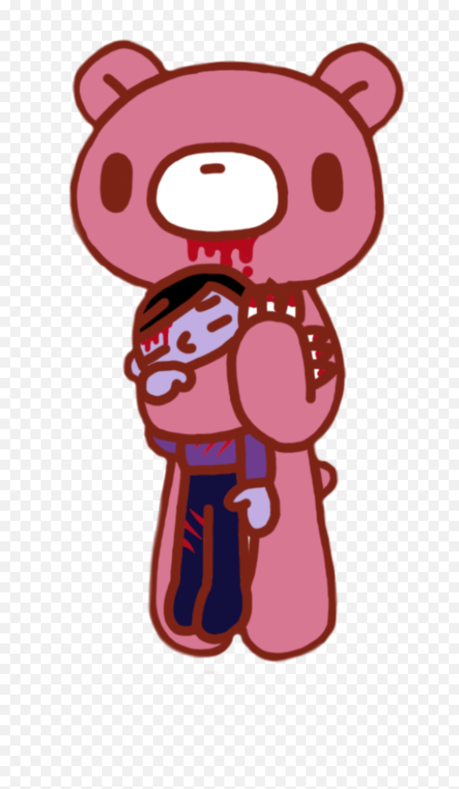 Discover Trending Blood Stickers Picsart - Gloomy Bear Stickers Emoji,Guess The Emoji Bear