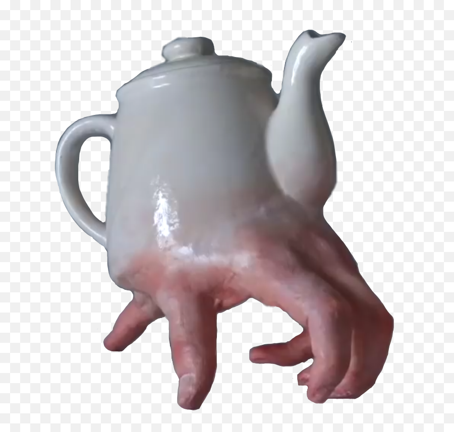 Cursed Sticker - Lid Emoji,Teapot Emoji