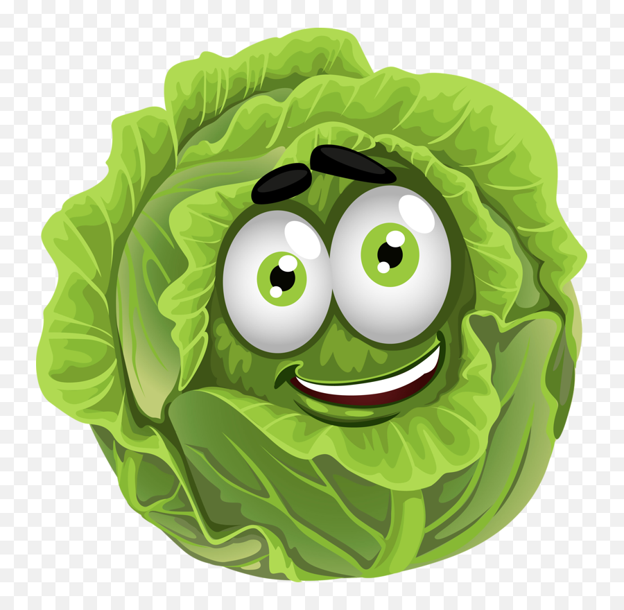 Download Face Free On Dumielauxepices Net - Clipart Cabbage Cute Cabbage Clipart Emoji,Face Emotions Clipart