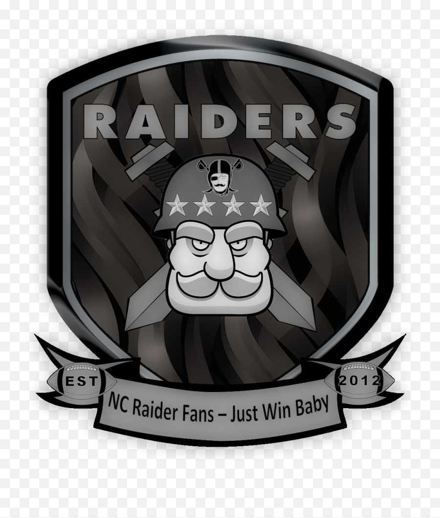 Nc Raider Fans Logo - Vector Emoji,Tskull Emoticon