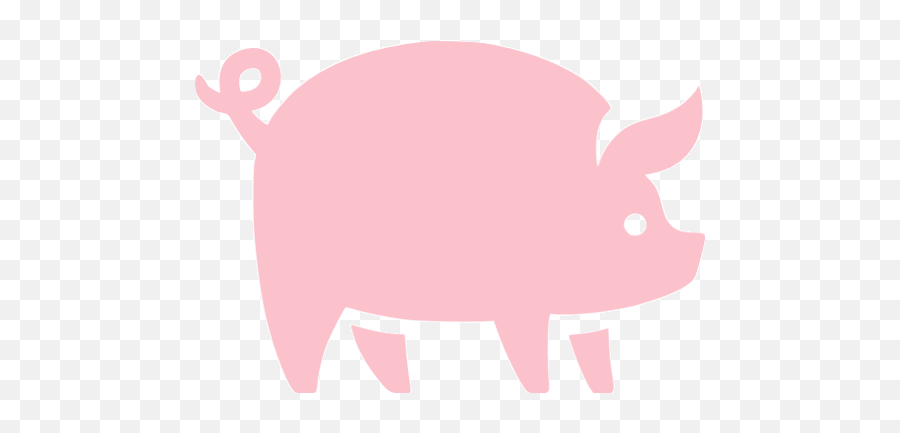 Pink Pig Icon - Free Pink Animal Icons Gold Pig Icon Emoji,Pig Emoticon Gif