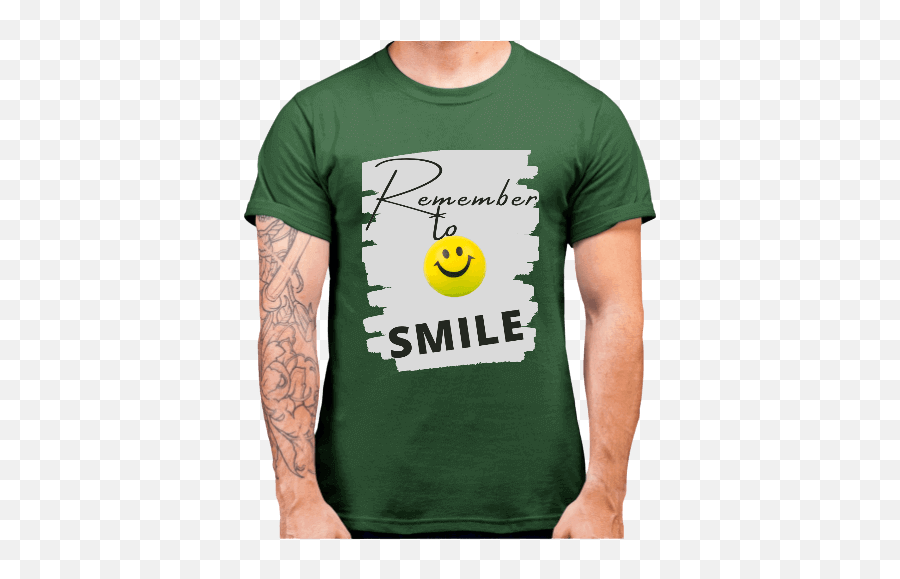 Smiley Printed T Shirts For Men - Wales Football Funny T Shirt Emoji,\[t]/ Emoticon