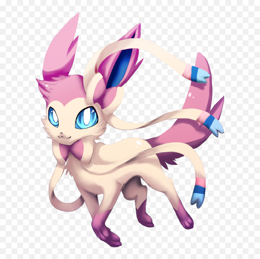 Sylveon One Of The Fairy Type Pokemon - Sylveon A Fairy Type Emoji,Emoticons Fairy