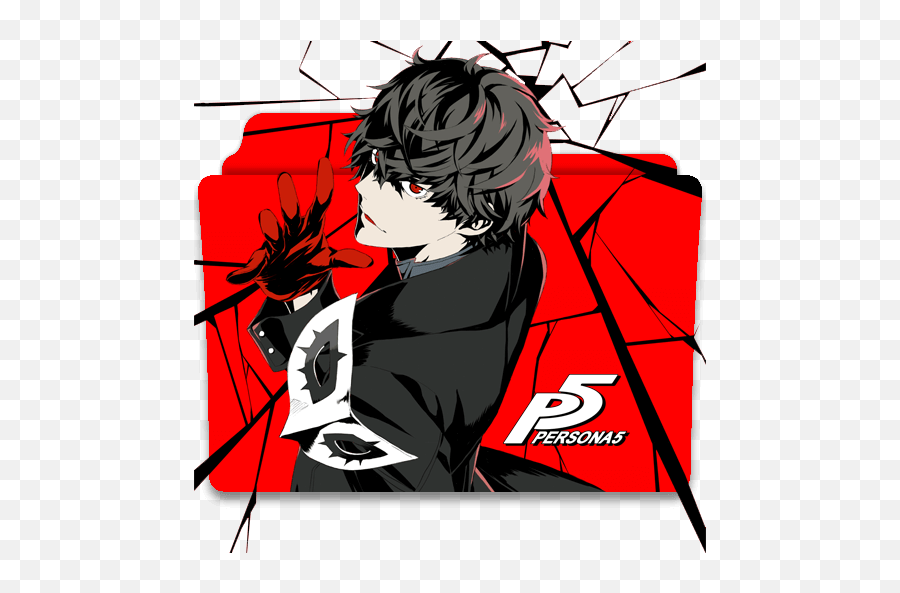 Persona Tv Series Folder Icon - Persona 5 Background Iphone Emoji,Persona 5 Emoji