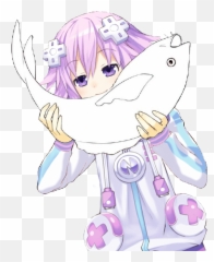 Sakurafish Snoo During This Revolution - Fictional Character Emoji,Neptunia Transparent Emojis