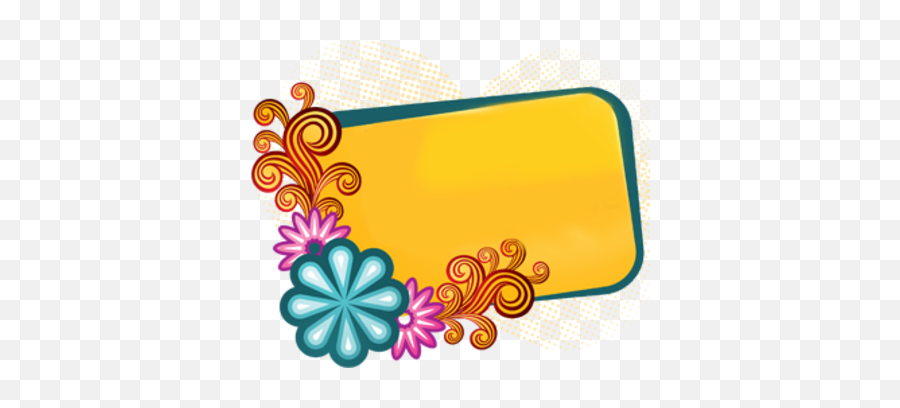 Colorful Decorative Border Design - Colorful Border Clipart Design Emoji,Emoji Border Design