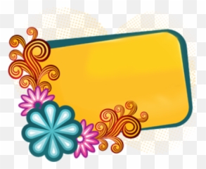 Colorful Decorative Border Design - Colorful Border Clipart Design Emoji,Emoji Border Design