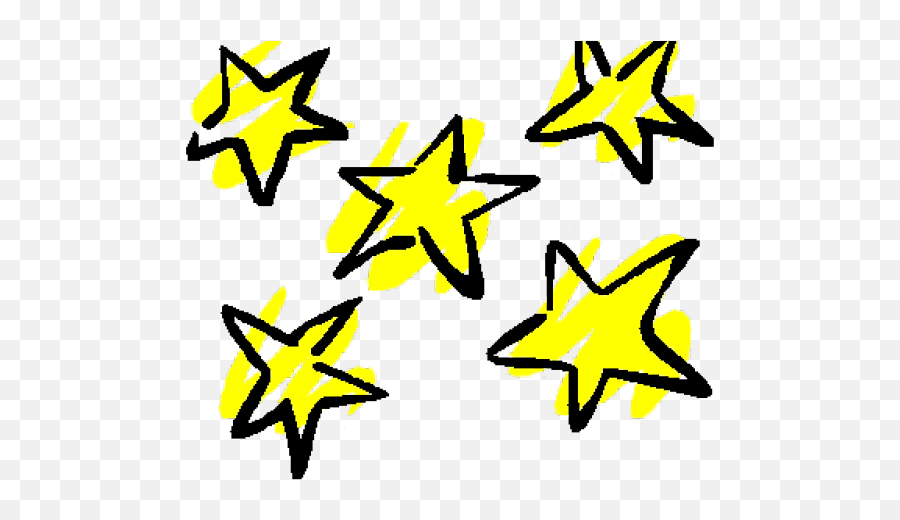 Stars Cartoon - Clip Art Star Cartoon Emoji,Gold Star Emoji