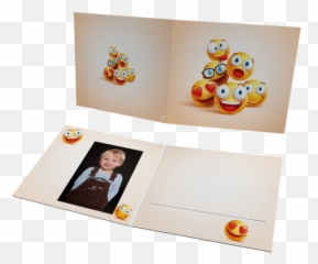 Pasche Mappen Schul - Und Kindergartenmappe Motiv Emoji,Papier Emoticons