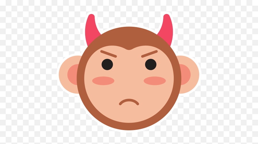 Monkey Pack 2 By Marcossoft - Sticker Maker For Whatsapp Emoji,Emoji With Hearts Eyes Discord