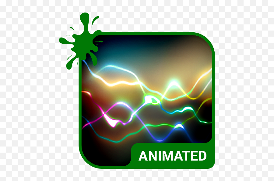 Color Waves Animated Keyboard Live Wallpaper U2013 Apps I - Green Light Animated Keyboard Live Wallpaper Emoji,Android Wave Emoji