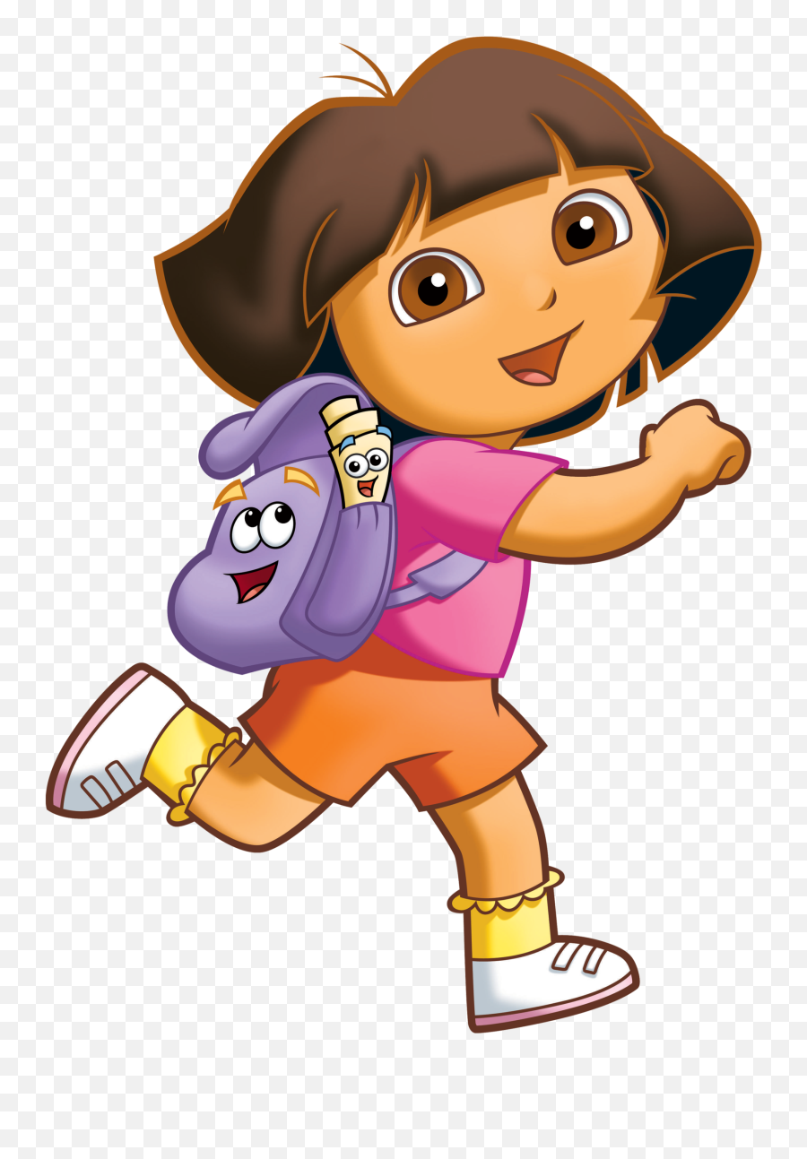 Brown Haired Characters - Dora Png Emoji,Black Haired Princess Emoji