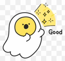 Egg Ghost Sticker - Dot Emoji,Ghost Emoticon Gif