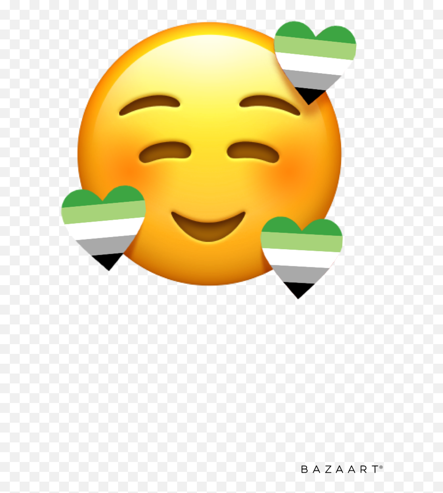 Emojis Lgbt Aromantic Sticker - Happy Emoji,Pride Emojis