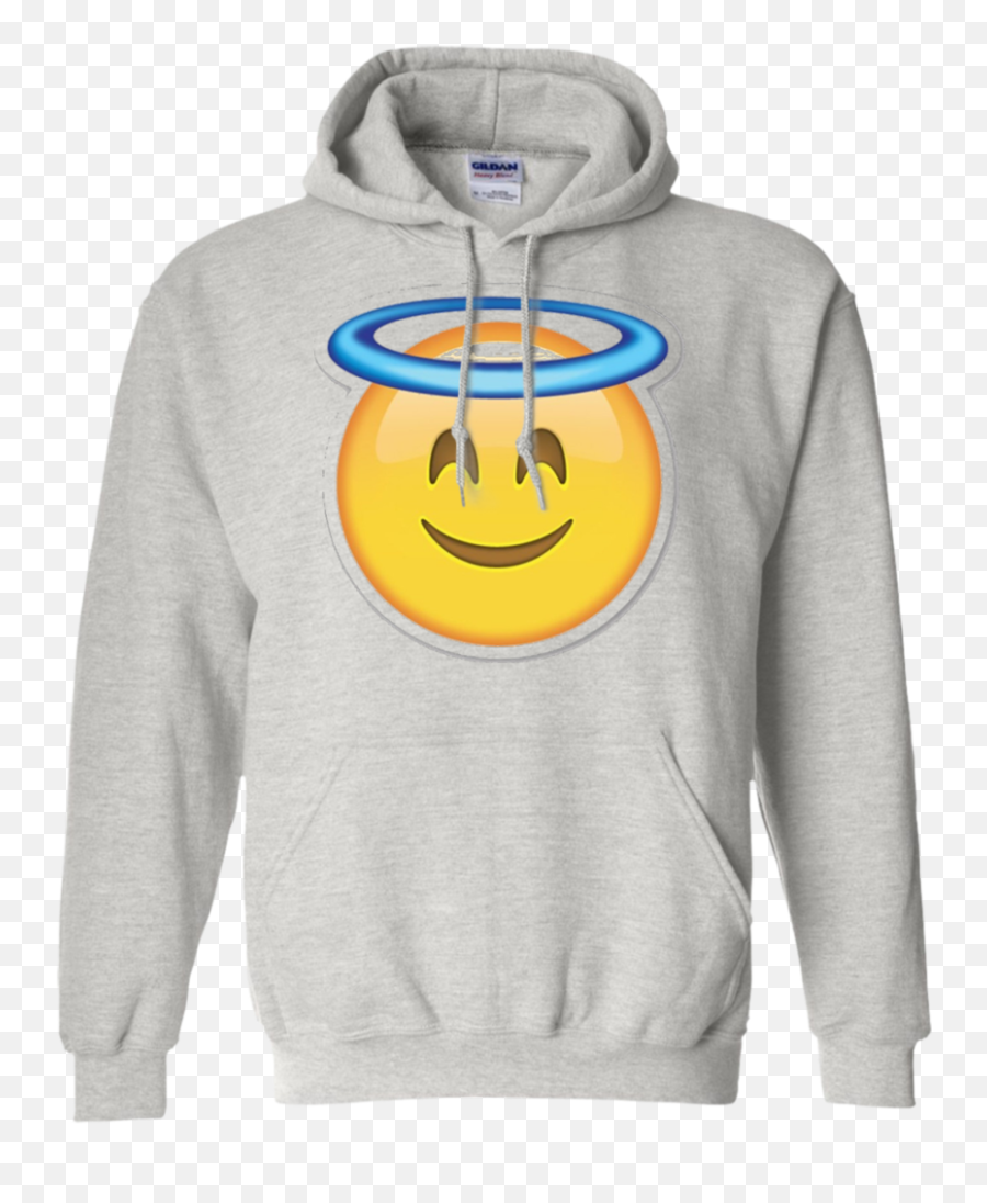 Heaven Angel Ring Smiley Emoji - Emoticon Tshirt Polo Ralph Lauren On Gildan,Oz Emoticon