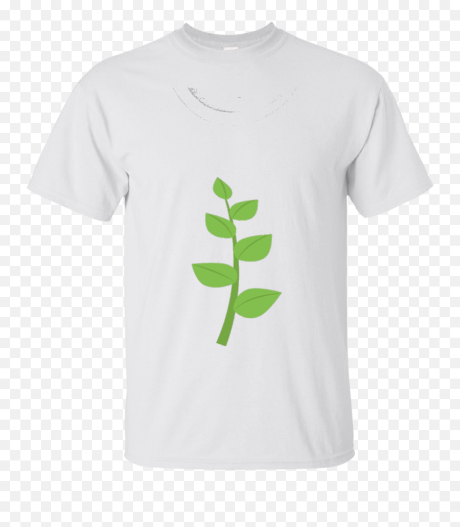 Herb Emoji T - Shirt Weed Parsley Plant Tree Crop Leaves Grow Short Sleeve,Emojis That Represent Weed