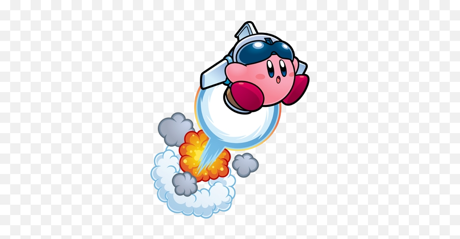 Fuzzy - Jet Kirby Emoji,10' Fuzzy Ball Emoticon