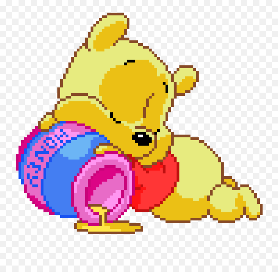 Pixel Art Gallery - Happy Emoji,Sleepy Bear Emoticons Png