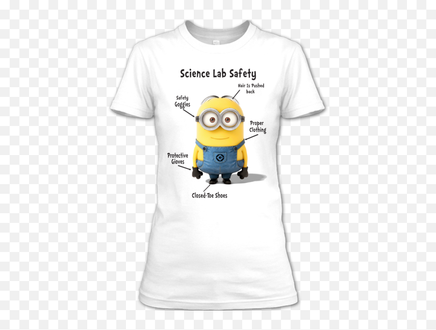 Science Lab Safety Minions Banana Funny - Google Lab Safety Emoji,Emoticon Glock