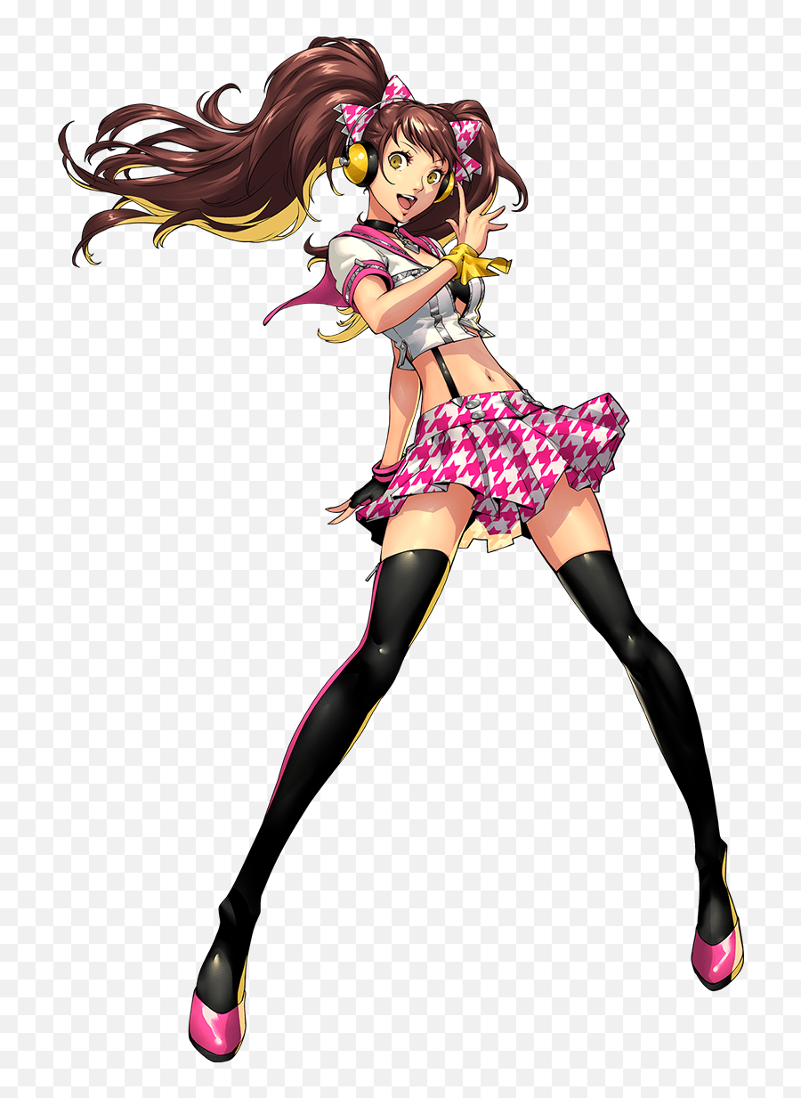 Rise Kujikawa Megami Tensei Wiki Fandom - Persona 4 Dancing All Night Rise Art Emoji,Pole Dance Emoticon