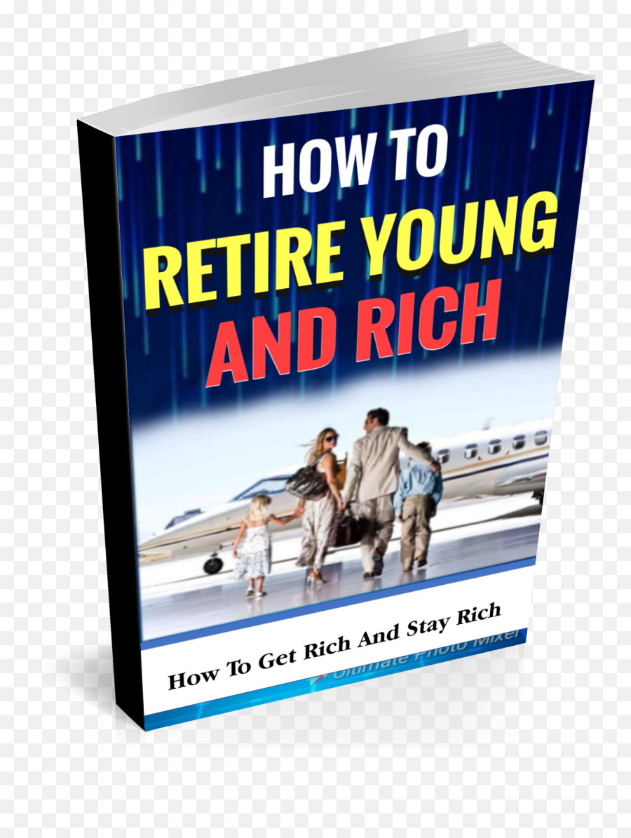 How To Retire Young And Rich - Book Cover Emoji,Rich Emotions Transparent Logo