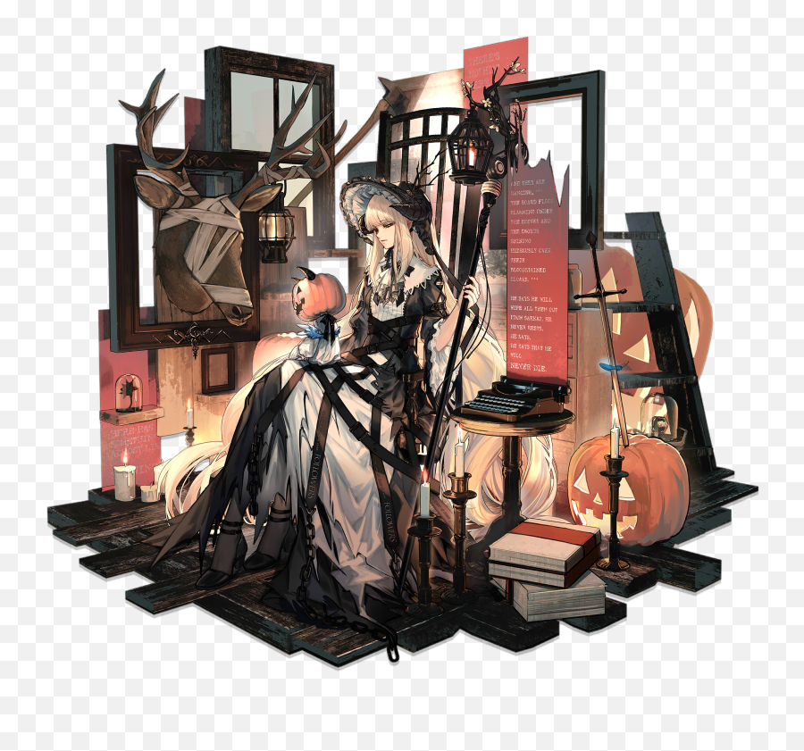 Nightingale Operator Review Arknights Wiki And Database Guide - Arknights Nightingale Halloween Skin Cosplay Emoji,Outline Of Emotions Wiki