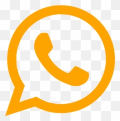 Orange Whatsapp Icon - Free Orange Site Logo Icons Whatsapp Yellow Logo Png Emoji,Whatsapp Hand Emoticons Meaning