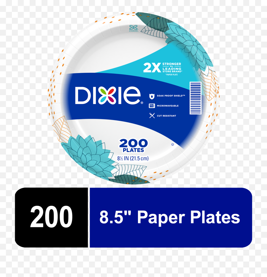 Dixie Paper Lunch Plates 85 200 Count - Walmartcom Dixie Paper Plates Emoji,How Do You Make Emojis Out Of A Paper Plate Color Paper Glue And Scissors