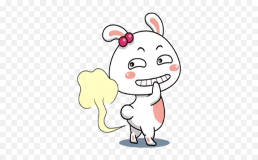 Monkey And Bunny - Stickers For Whatsapp Emoji,Anime Rabbit Emojis