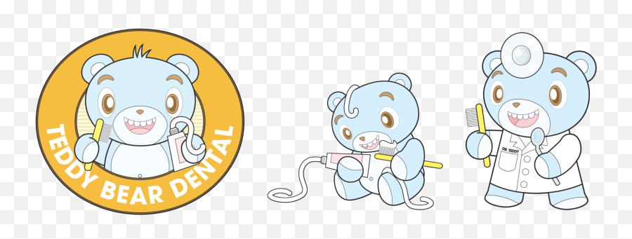 Pediatric Dentistry - Teddy Bear Dental Emoji,Cartoon Bears With Different Emotions