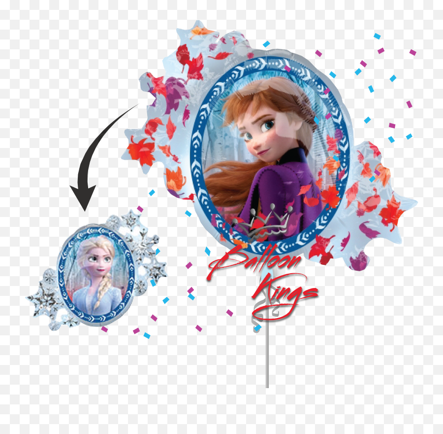 Frozen Ii Frame Anna U0026 Elsa Emoji,Single Mother With Children Emoji