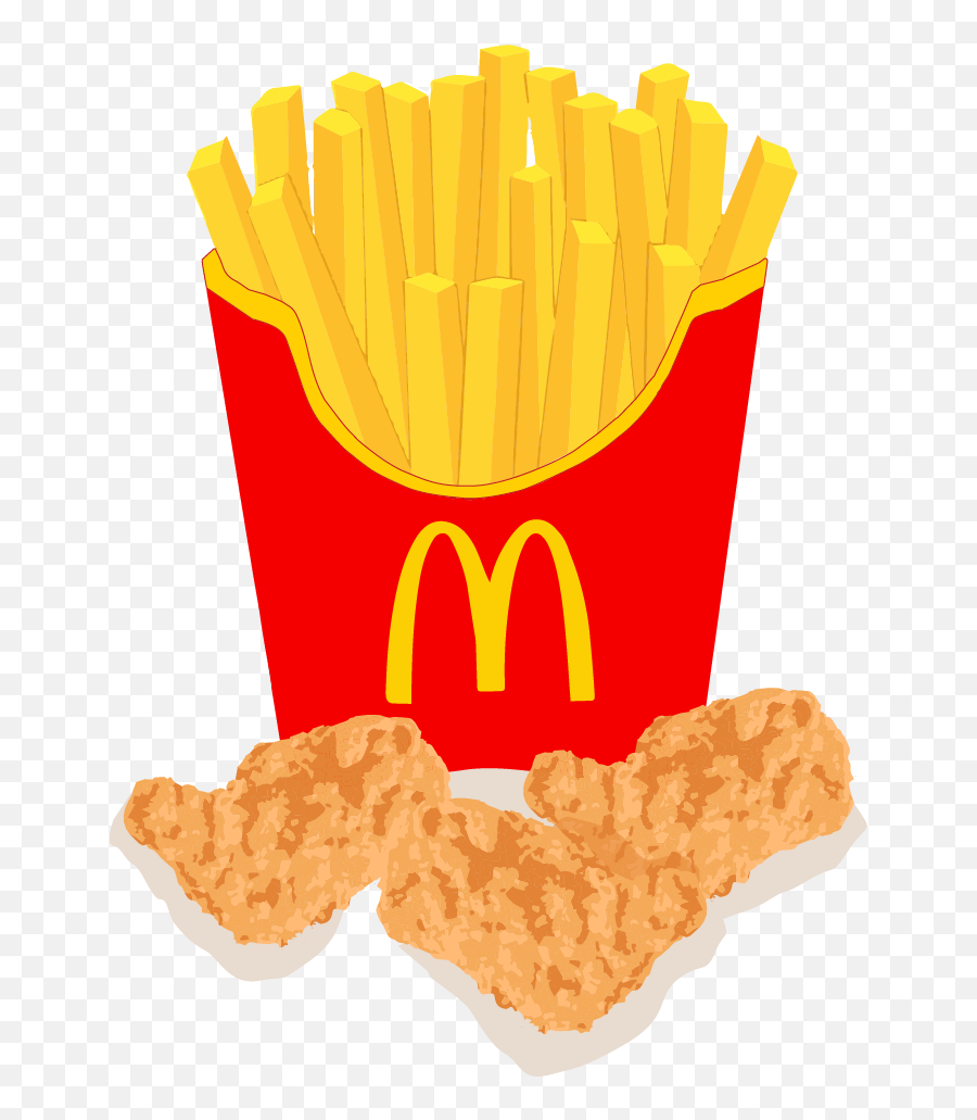 Chicken Nugget Olympics Fast - Food Nugget And Fry Combos Emoji,Fast Food Emojis Music