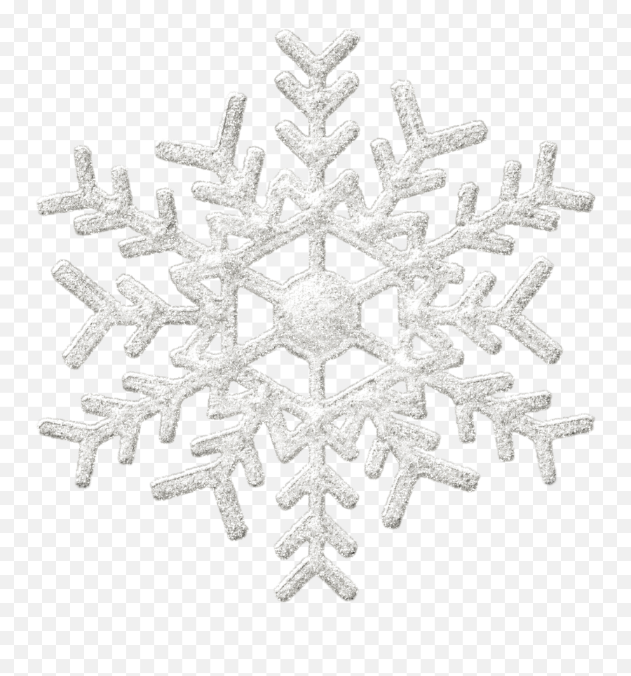 Clipart Snowflakes Glitter Background Silver Snowflakes - Transparent Background Silver Snowflake Clipart Emoji,Snowflake Emoji Png